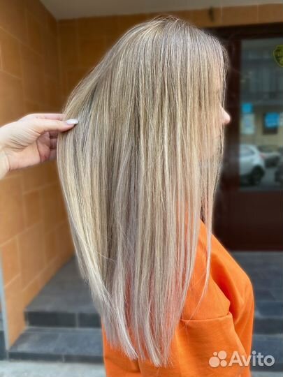Окрашивание волос модель(Аиртач, меллирование)