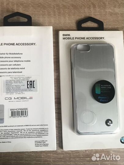 Чехол iPhone 6S BMW