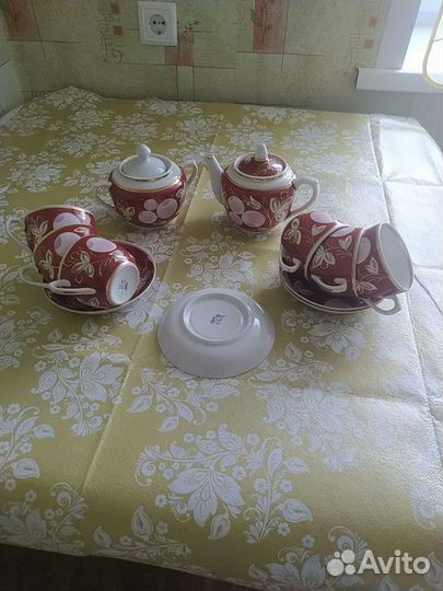 Чайный сервиз вербилки СССР