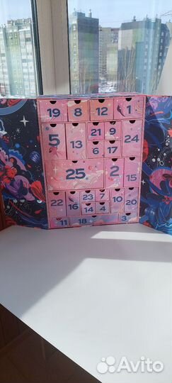 Адвент календарь с корейской косметикой