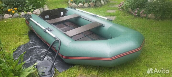 Лодка Тайга 270Р с лодочным мотором lonchin 6.5