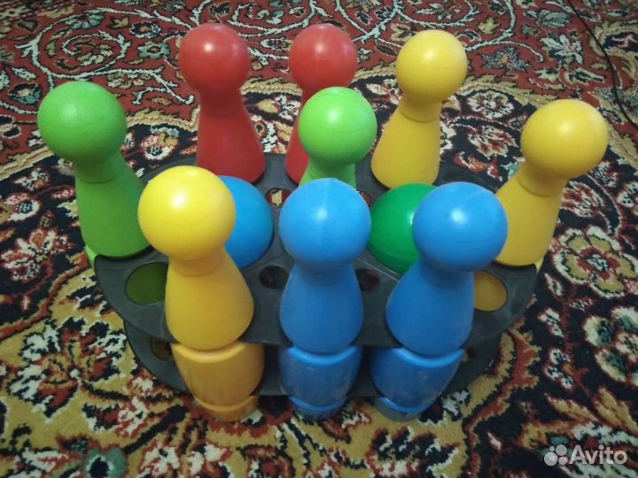 Кегли детские
