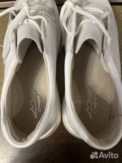 Кеды белые женские 38 натуральная кожа новые