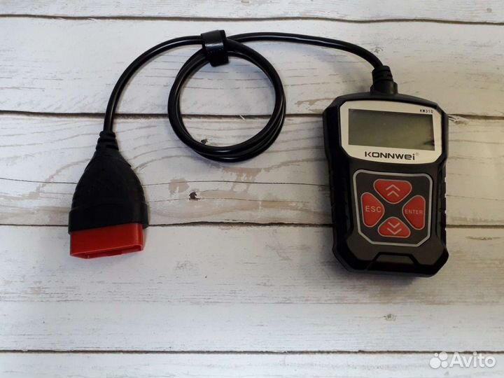 Диагностический сканер OBD II KW310