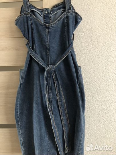Джинсовый сарафан