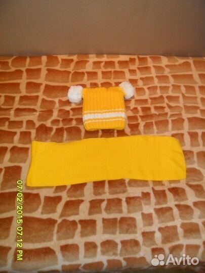 Шапочка И шарф(для девочки)