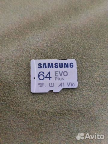 Карта памяти MicroSD 64gb
