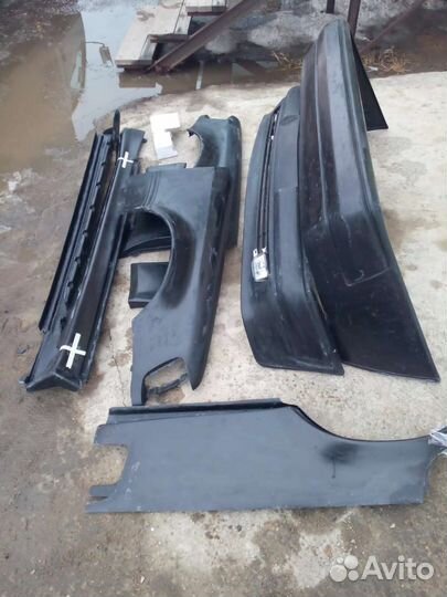 Обвес на Мерседес w124 e500 седан купэ