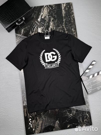 Футболка Dolce Gabbana черная и белая