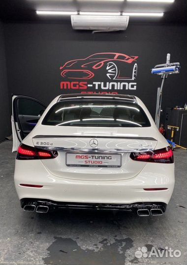 Спойлер в стиле E63s для Mercedes E-class W213