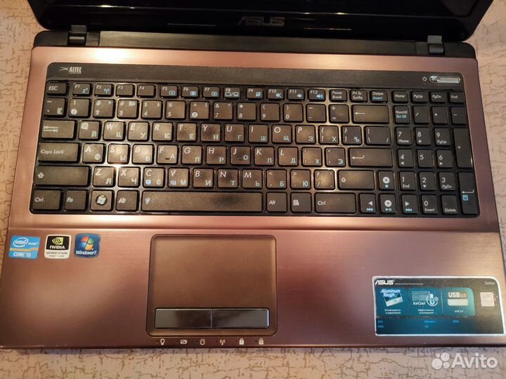 Ноутбук asus x53s i5