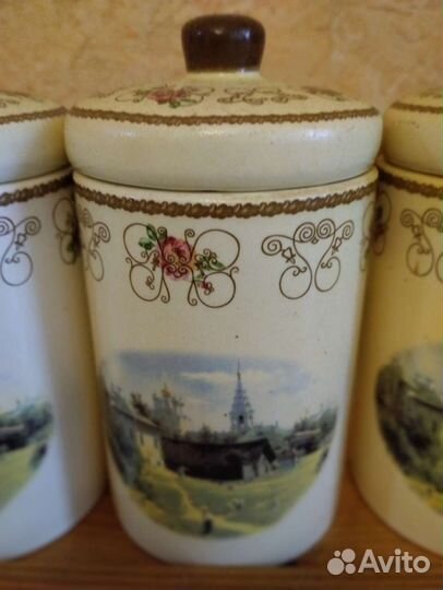 Набор банок для сыпучих продуктов,сладостей,чая,ко