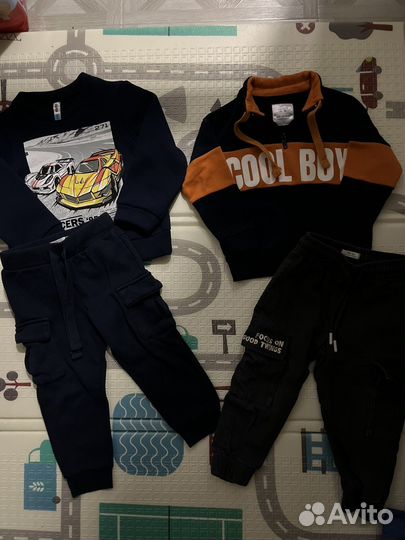 Вещи пакетом на мальчика 92 98