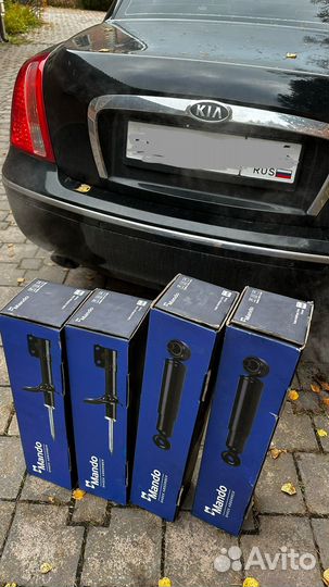 Амортизаторы Kia Opirus 2009 Mando оригинальные
