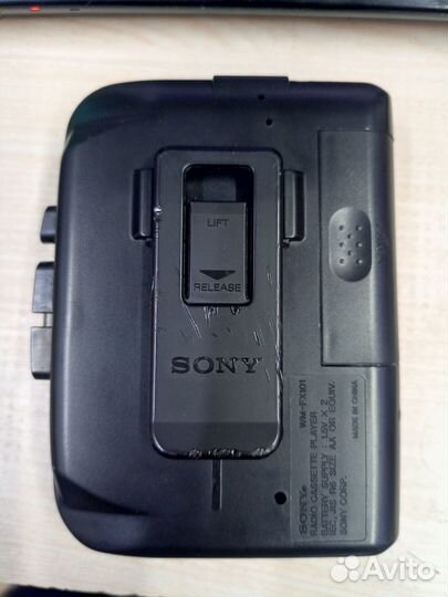 Кассетный плеер sony walkman wm fx101
