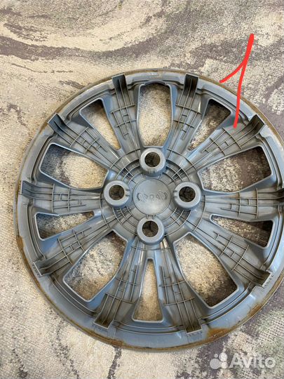 Колпаки на hyundai solaris r15