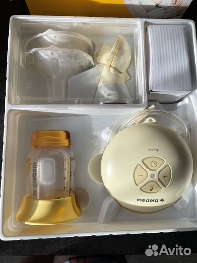 Молокоотсос medela swing flex электрический