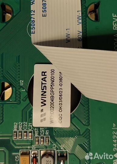 Дисплей oled lcd WEH002004bgpp5N00100 новые