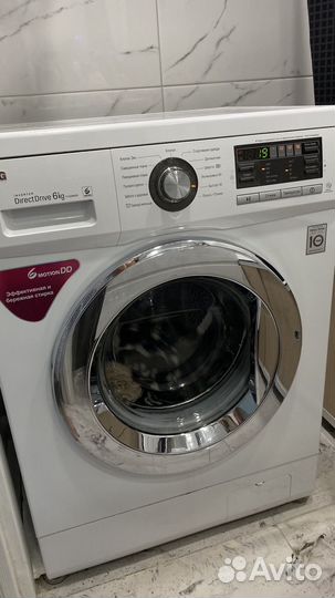 Стиральная машина lg на 6кг