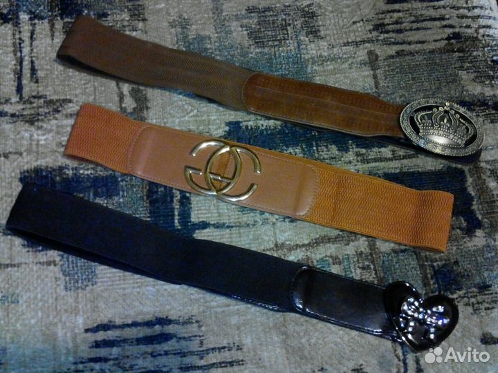 Ремень коричневый