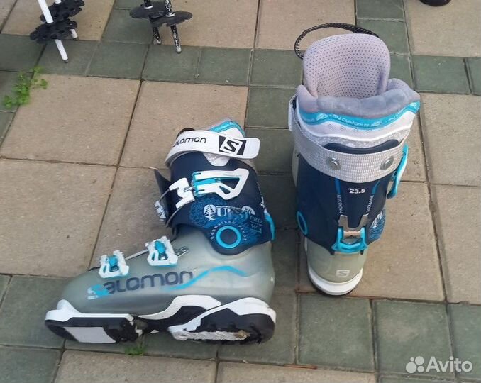 Горнолыжные ботинки Salomon (+ доп.снаряжение)