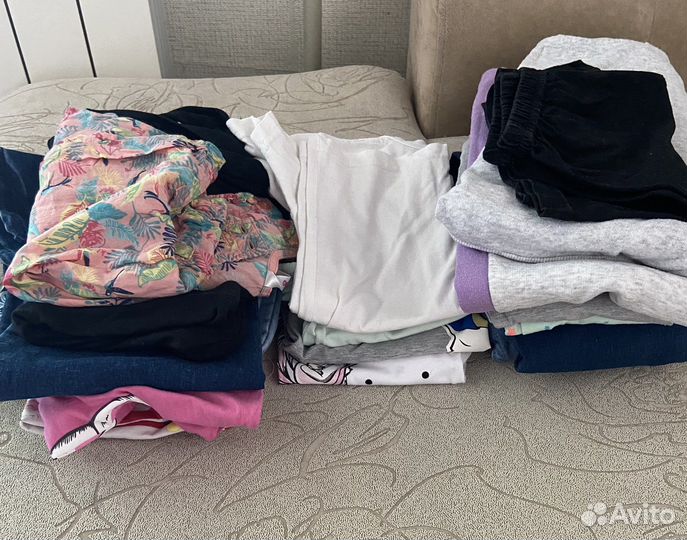 Вещи пакетом на девочку 122-128 см
