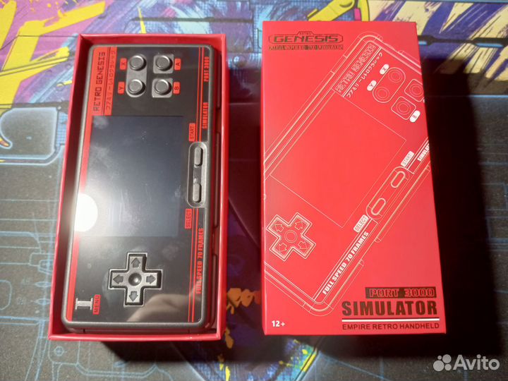 Портативная приставка RG Port 3000+4000 игр новая