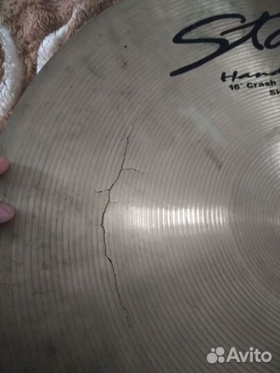 Тарелка crash Stagg medium regular SH-CM16R