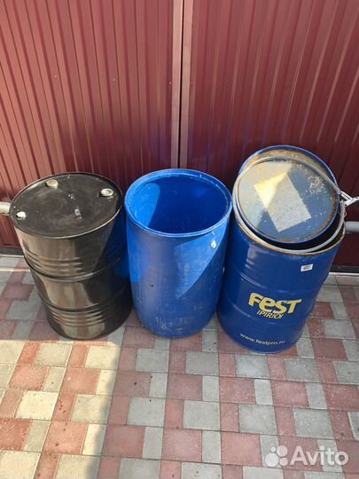 Бочка металлическая 200л