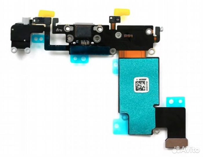 Шлейф для iPhone 6S Plus + разъем зарядки + разъе