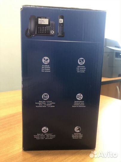 Телефон (dect) Panasonic KX-TGF310 2шт