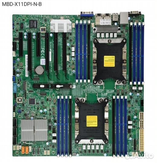 Материнская плата Supermicro X11DPi-N E-ATX LGA 36