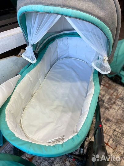 Коляска Verdi Aston 3 в 1 мятная