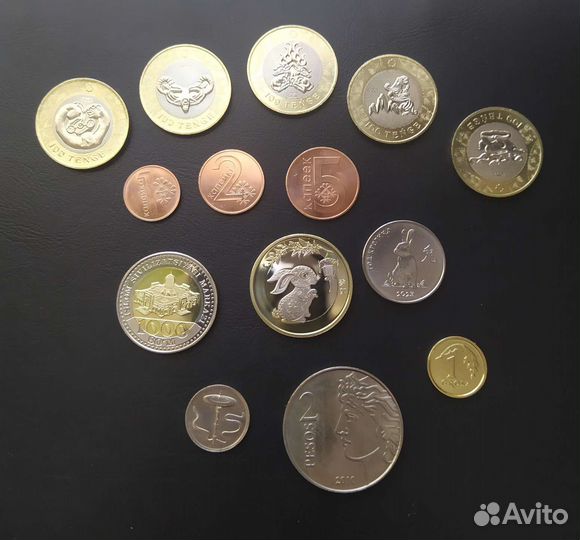 Монеты разные