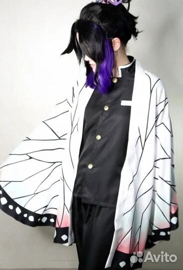 Полный косплей Кочо Шинобу Незуко Камадо