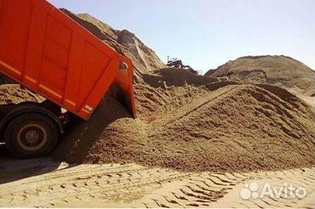 Песок карьерный
