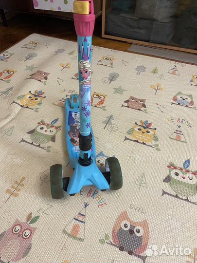 Самокат детский трехколесный складной