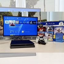 Playstation 4 Slim + 100 игр