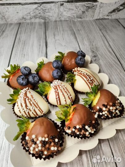 Клубника в шоколаде