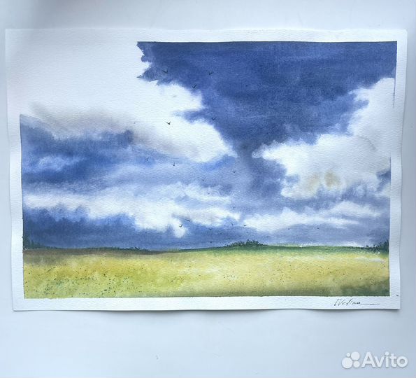 Картина акварелью