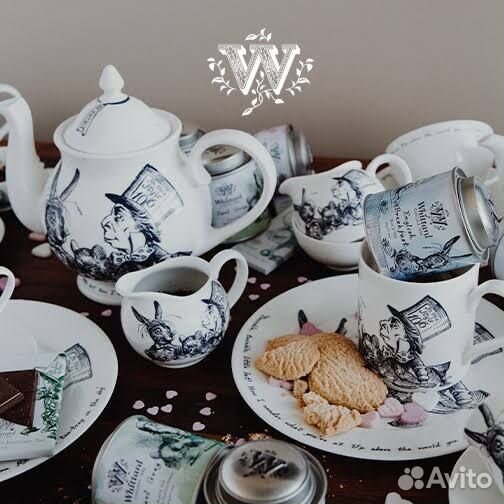 Чайный набор сервиз 12 персон Whittard 1886 новый