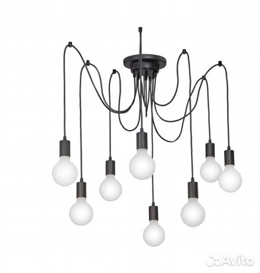 Светильник подвесной, люстра паук