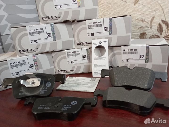Передние тормозные колодки бмв 3 series F30