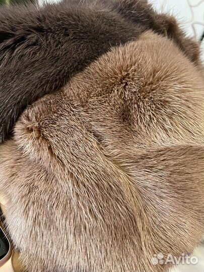Шапка норковая женская