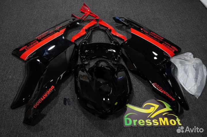 Комплект пластика на Ducati 999/749 2005-2006