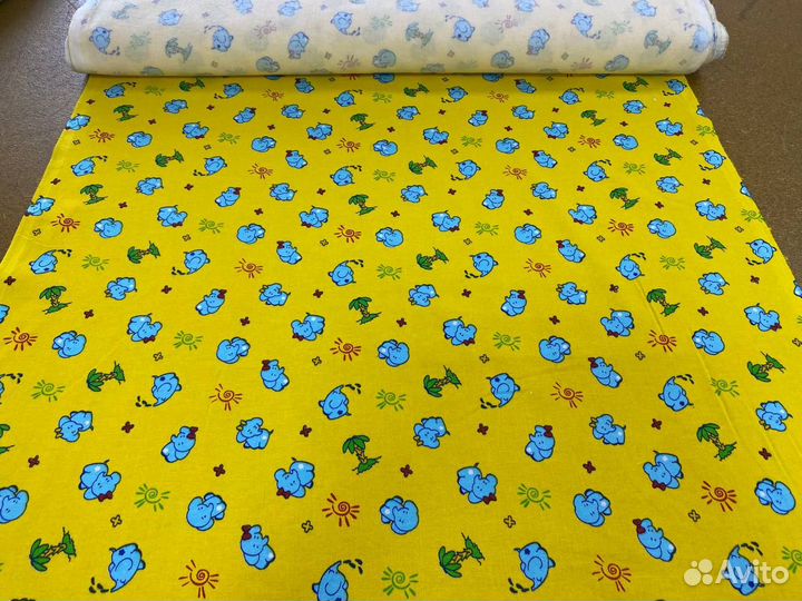 Фланель детская 70-90 см Авито доставка