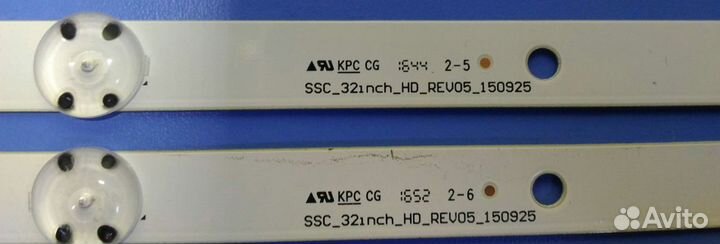 0205 Светодиоды подсветка Lg 32LH51 HD