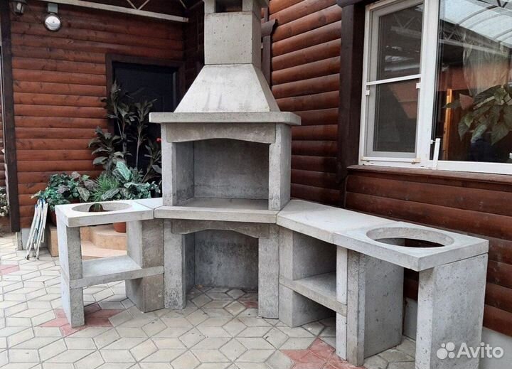 Мангальная зона барбекю