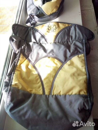 Чехол на коляску и сумка