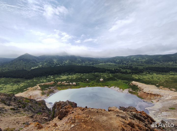 Экскурсия в кальдеру вулкана Головнина